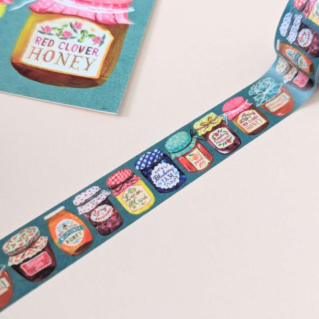 Lot de 4 Masking Tapes Après-Midi à la Campagne Katie Daisy