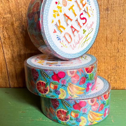 Masking Tape Fruits d'Été Katie Daisy