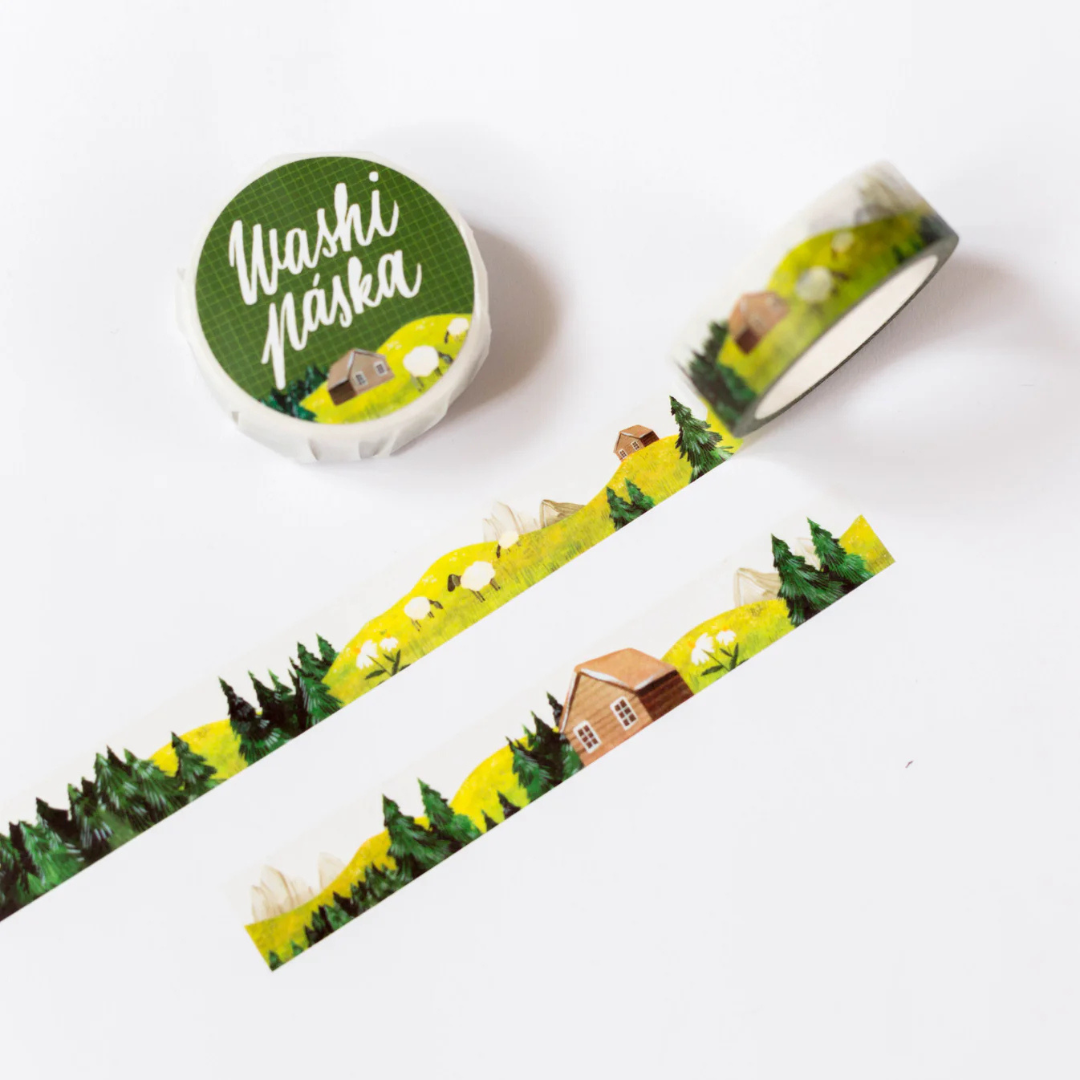 Masking Tape Montagnes Wild Pencil