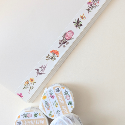 Masking Tape Fleurs Wild Pencil
