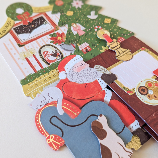 Carte Pop-Up Merci pour les Biscuits ho ho ho !