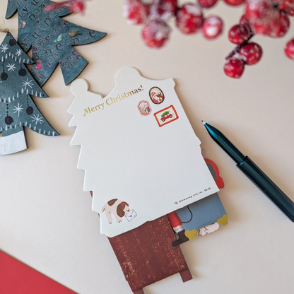 Carte Pop-Up Merci pour les Biscuits ho ho ho !