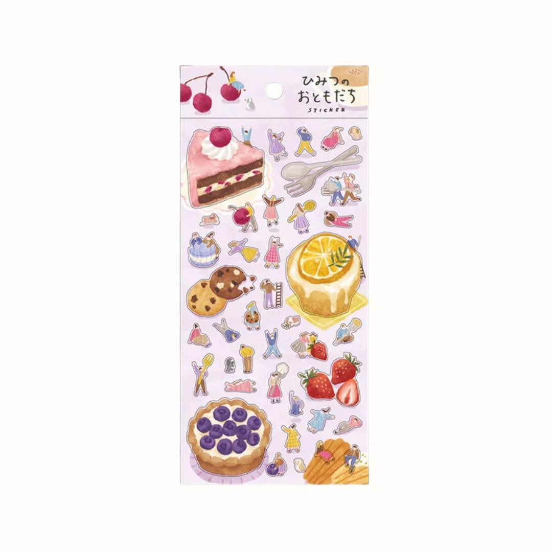 Mini stickers Pâtisseries et Personnages Miniatures Mind Wave