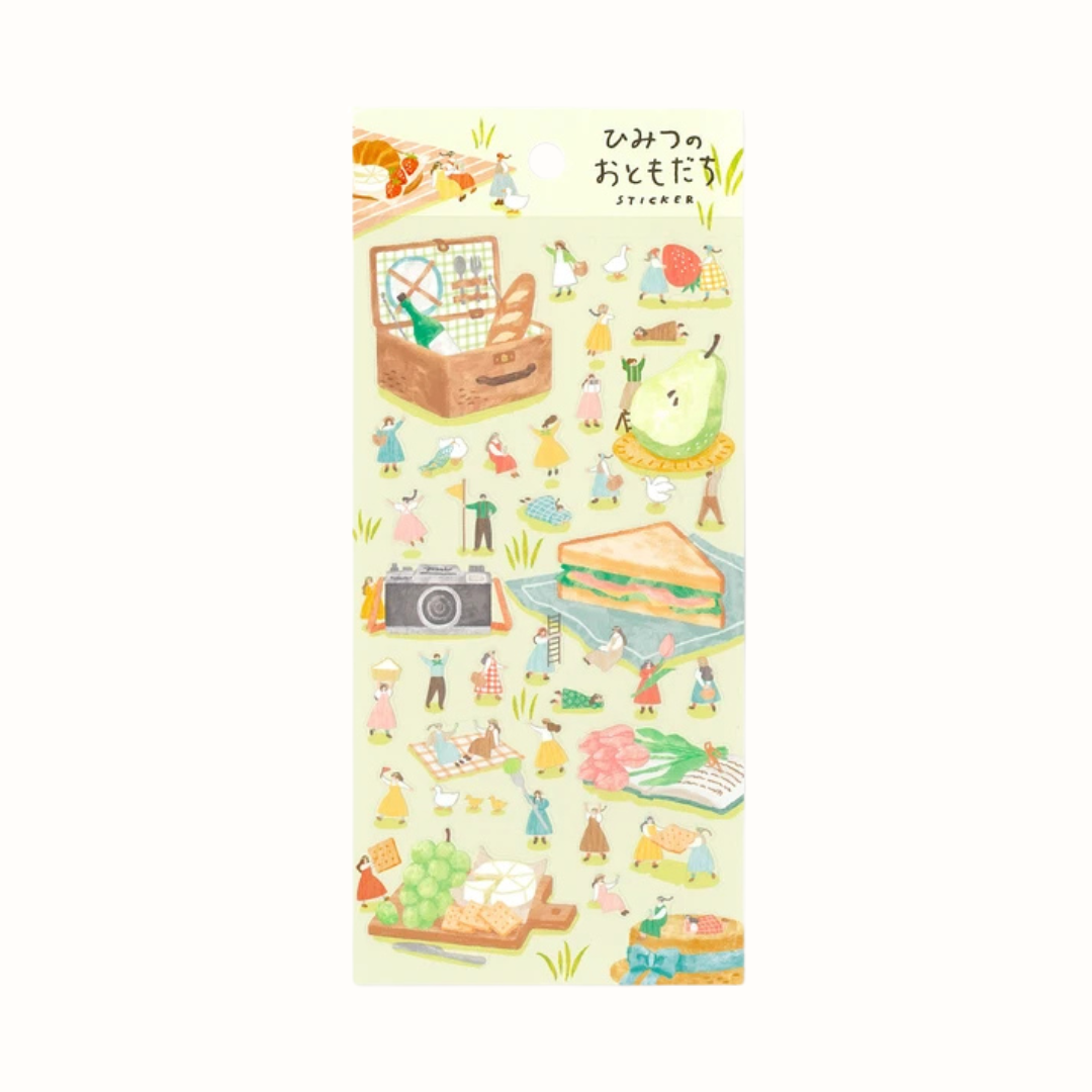 Mini stickers Pique-Nique et Personnages Miniatures Mind Wave