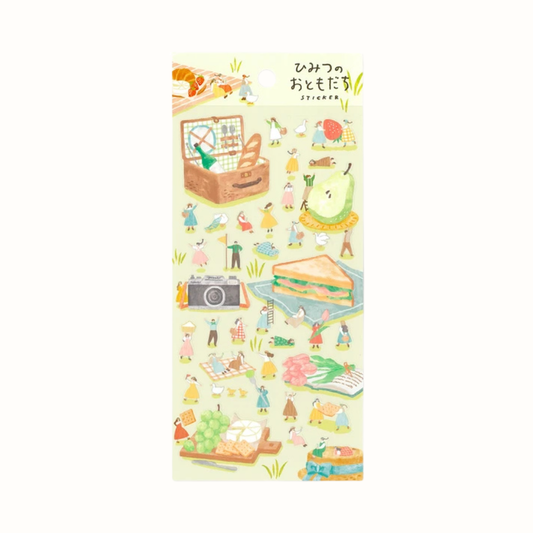 Mini stickers Pique-Nique et Personnages Miniatures Mind Wave
