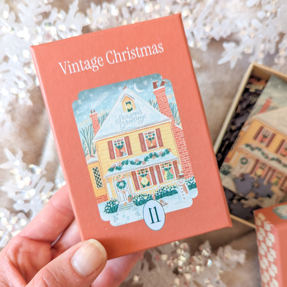 Mini puzzle Vintage Christmas 99 pièces - Trevell