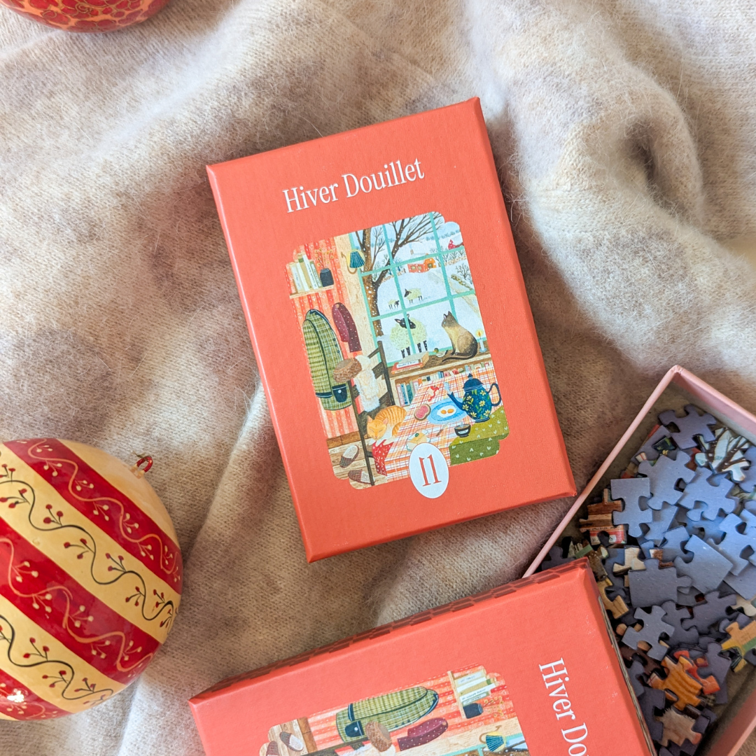 Mini puzzle Hiver Douillet 99 pièces - Trevell