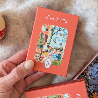 Mini puzzle Hiver Douillet 99 pièces - Trevell