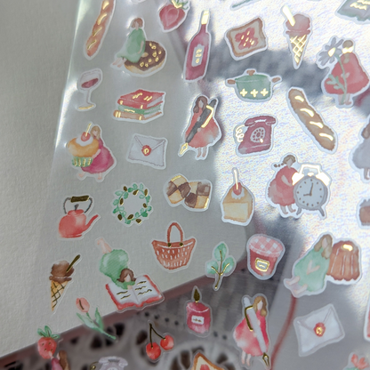 Mini stickers Pique-nique et goûter champêtre – Mind Wave