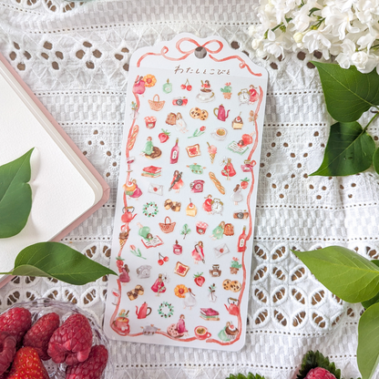 Mini stickers Pique-nique et goûter champêtre – Mind Wave