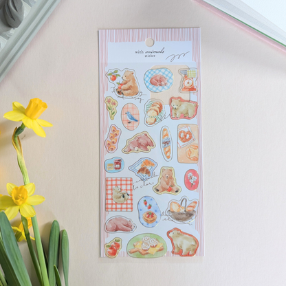 Stickers Ours Gourmands Mind Wave
