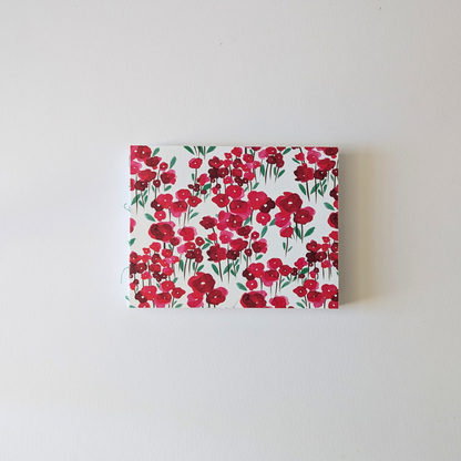 Petit Carnet d'Inspiration Coquelicots