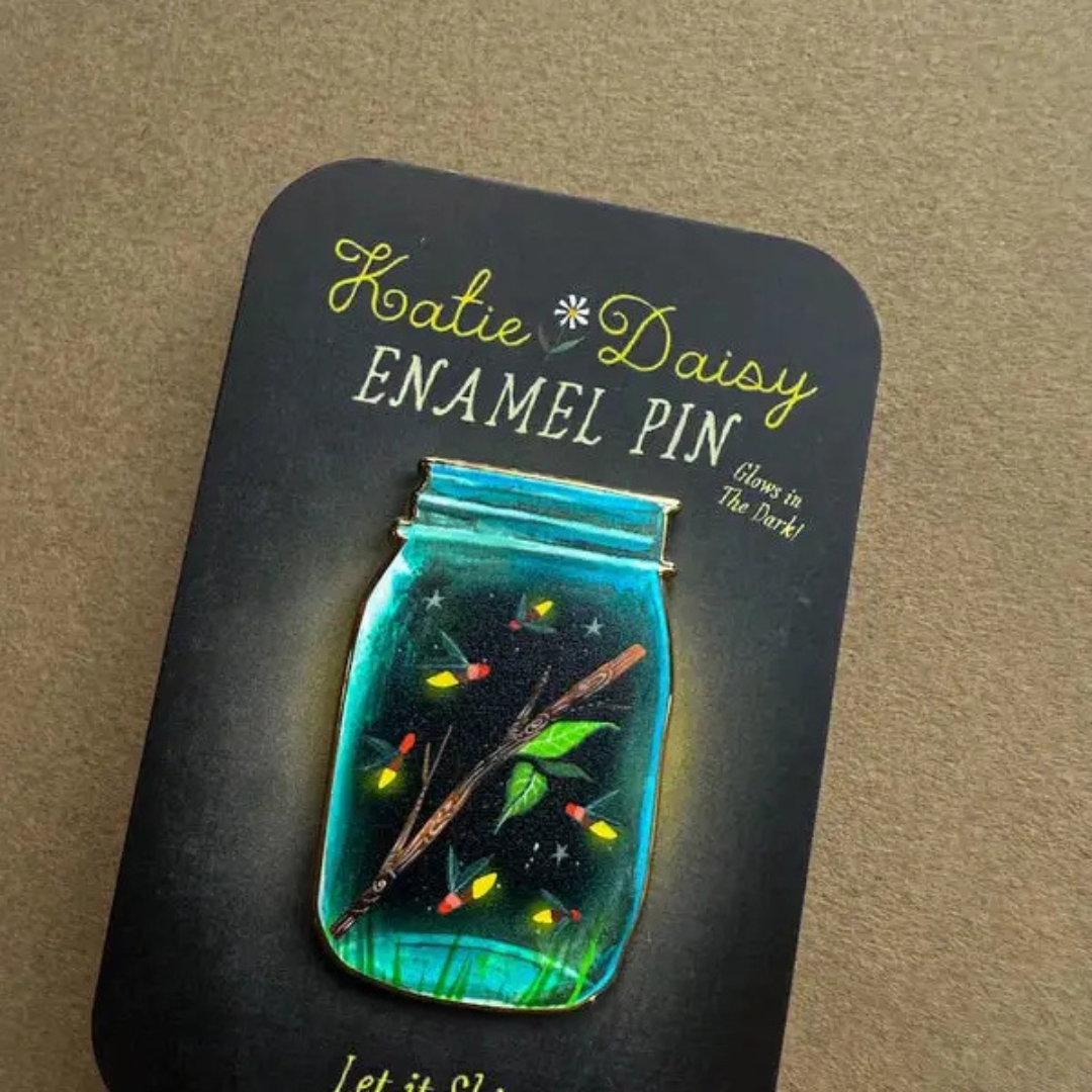 Pin's en émail Bocal de Lucioles Katie Daisy
