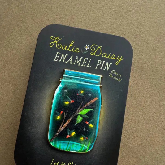 Pin's en émail Bocal de Lucioles Katie Daisy