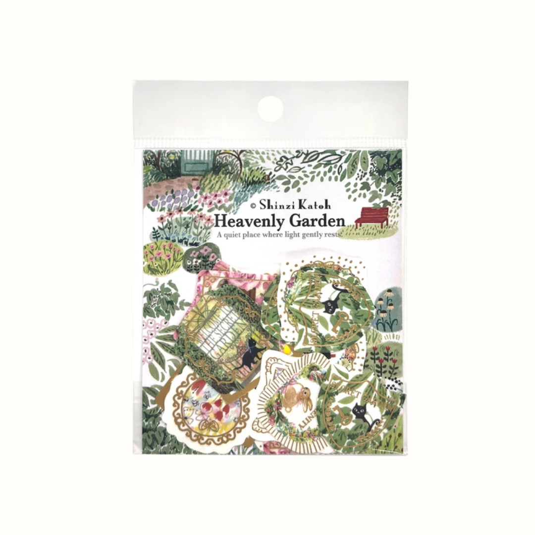 Pochette de Stickers Jardin Secret Shinzi Katoh