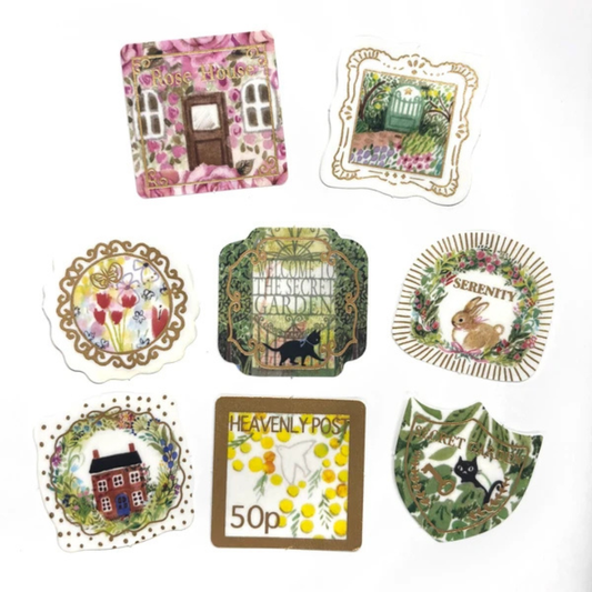 Pochette de Stickers Jardin Secret Shinzi Katoh