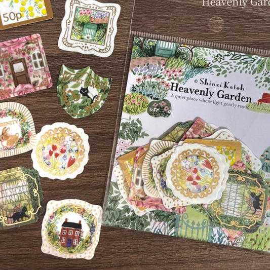 Pochette de Stickers Jardin Secret Shinzi Katoh