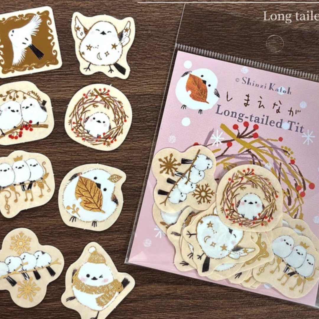Pochette de Stickers Shimaenaga Shinzi Katoh