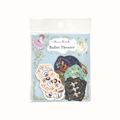Pochette de Stickers Danseuses Étoiles Shinzi Katoh