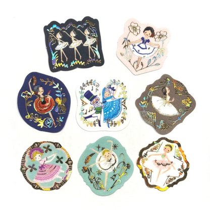 Pochette de Stickers Danseuses Étoiles Shinzi Katoh