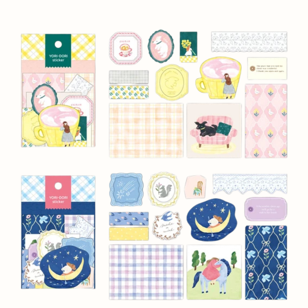 Pochette Stickers Au Clair de Lune Mind Wave