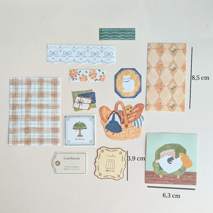 Pochette Stickers Instants Cosy Mind Wave