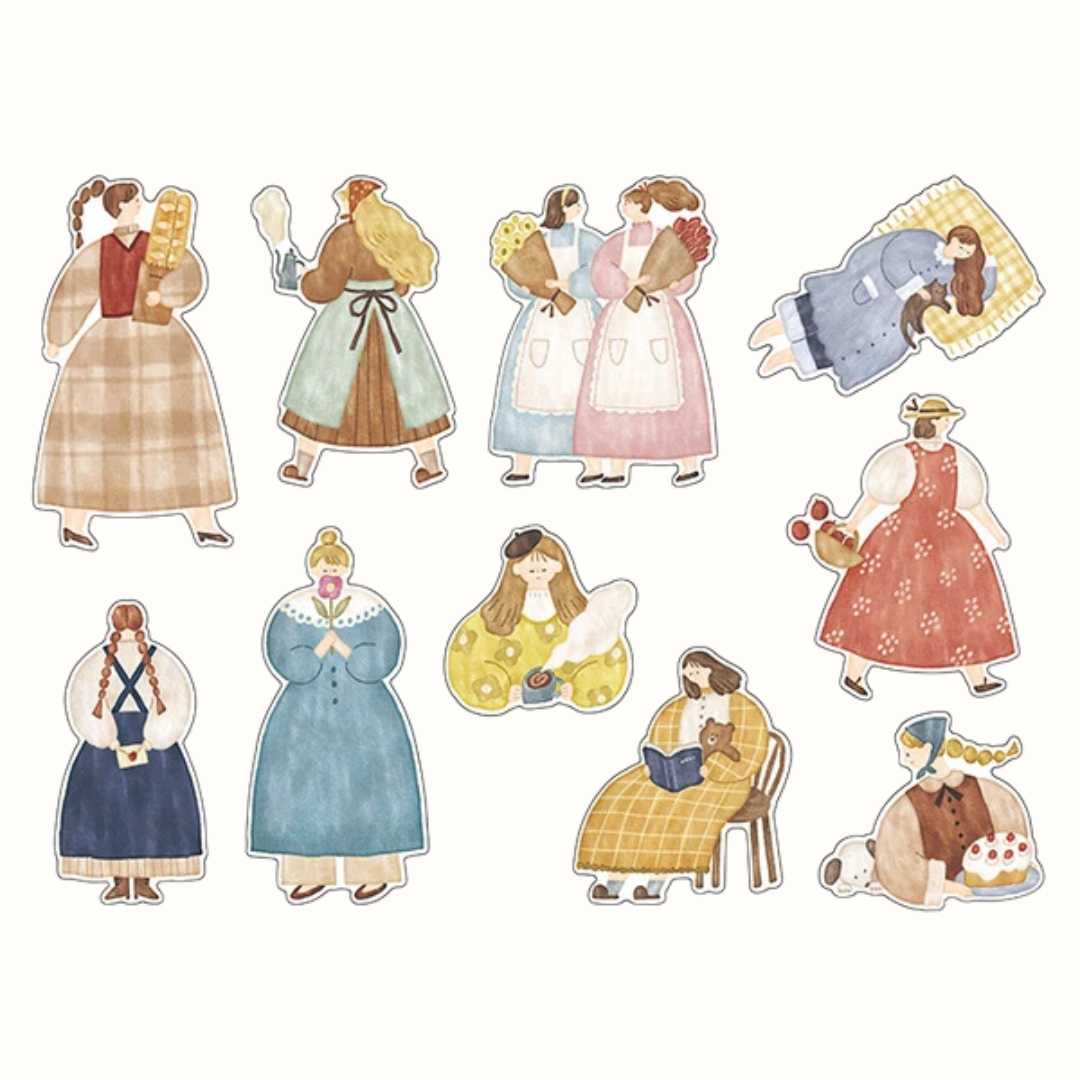 Pochette Stickers Les Demoiselles du Cottage Mind Wave