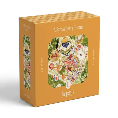 Puzzle 280 pièces A Strawberry Picnic - La Pauz