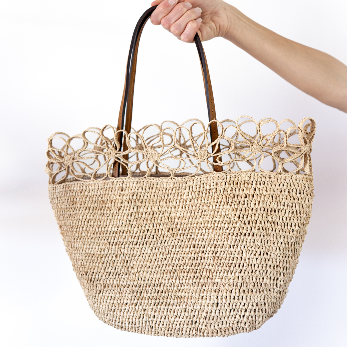 Nappe Raphia Sacs en Raphia - Élégance Naturelle – Octobre en Juillet