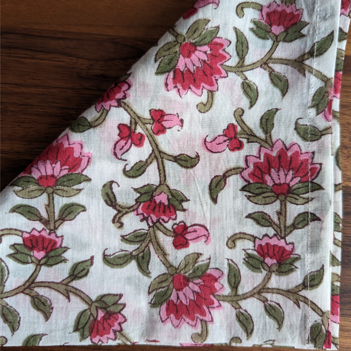 Serviette de Table Jardin Fleuri