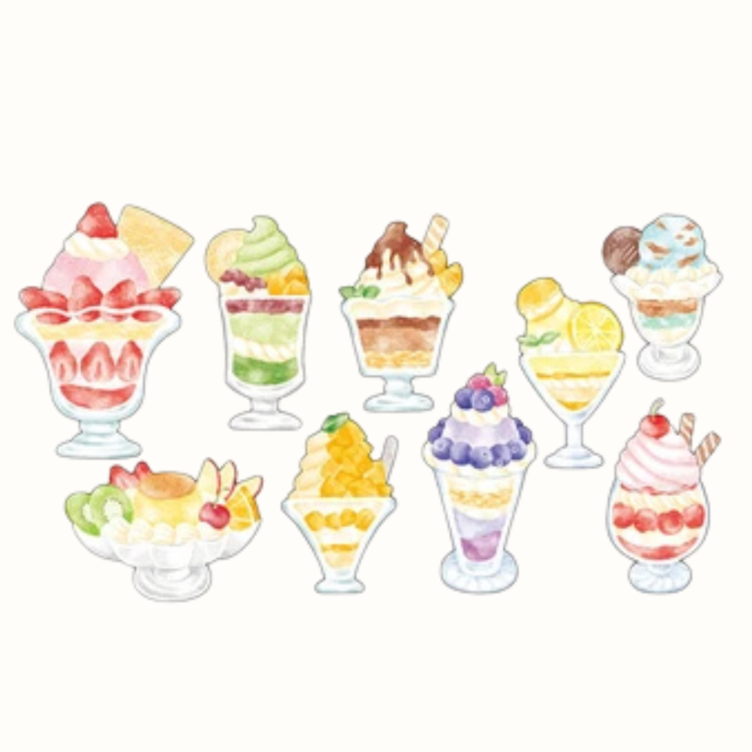 Pochette Grands Stickers Glaces Mind Wave