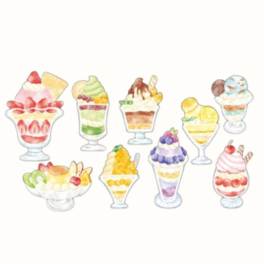 Pochette Grands Stickers Glaces Mind Wave