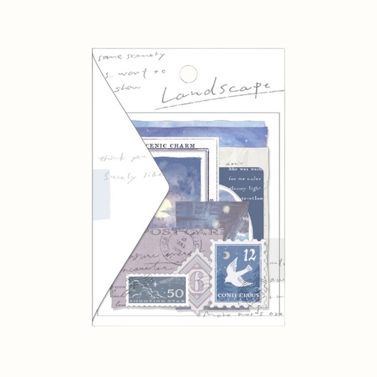 Pochette Stickers Clair de Lune Mind Wave