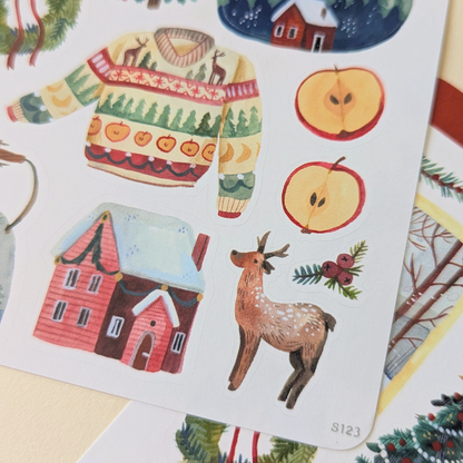 Stickers Home For Christmas - Wild Pencil