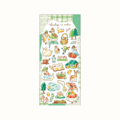 Planche de Stickers Forêt Enchantée Mind Wave