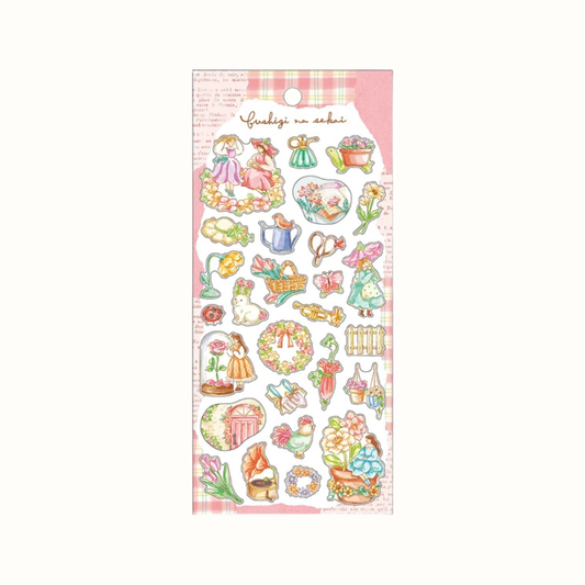 Planche de Stickers Jardin Merveilleux Mind Wave