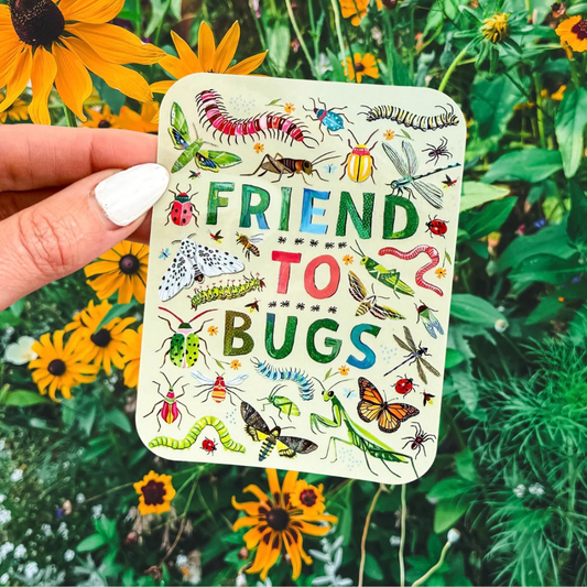 Sticker en Vinyle Friend To Bugs Katie Daisy
