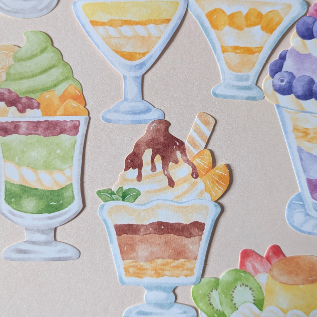 Pochette Grands Stickers Glaces Mind Wave