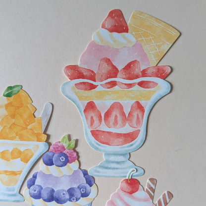 Pochette Grands Stickers Glaces Mind Wave