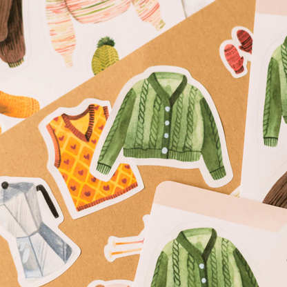 Stickers Pulls d'Hiver  - Wild Pencil