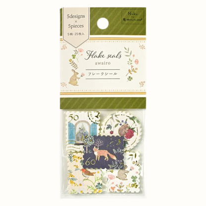 Stickers Timbres Animaux Nb Co.