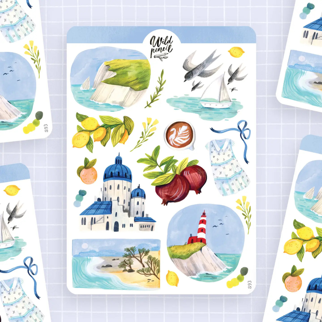 Stickers Bord de Mer Wild Pencil