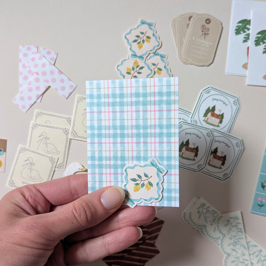 Pochette Stickers Journaling Mind Wave