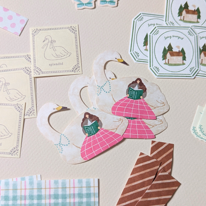 Pochette Stickers Journaling Mind Wave