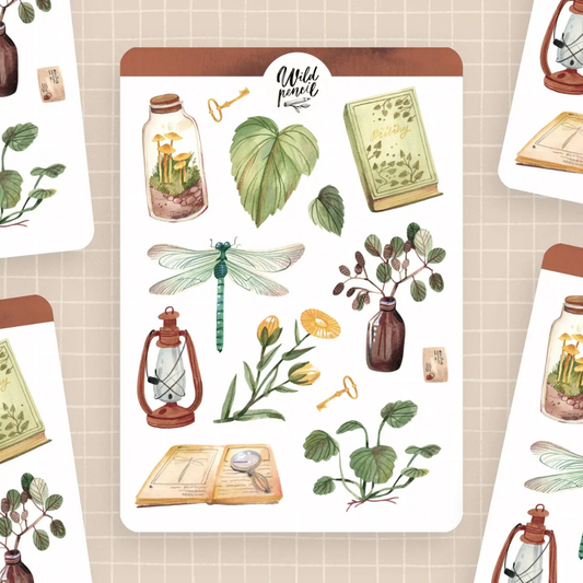 Stickers Botanica Wild Pencil