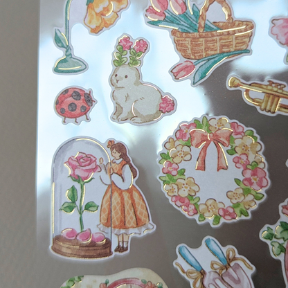 Planche de Stickers Jardin Merveilleux Mind Wave