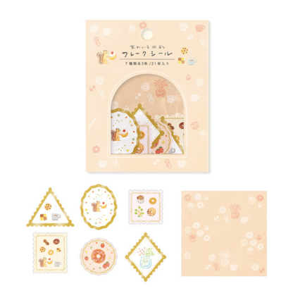 Pochette de Stickers Écureuil Gourmand
