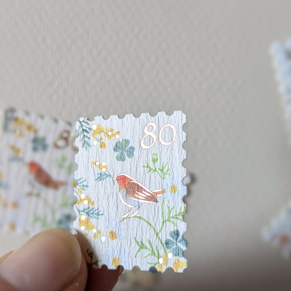 Stickers Timbres Animaux Nb Co.