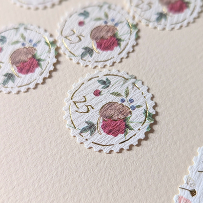 Stickers Timbres Animaux Nb Co.