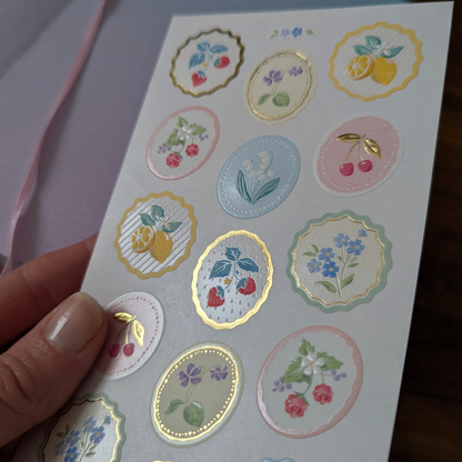 Stickers Nb Co. Japan Fruits & Fleurs